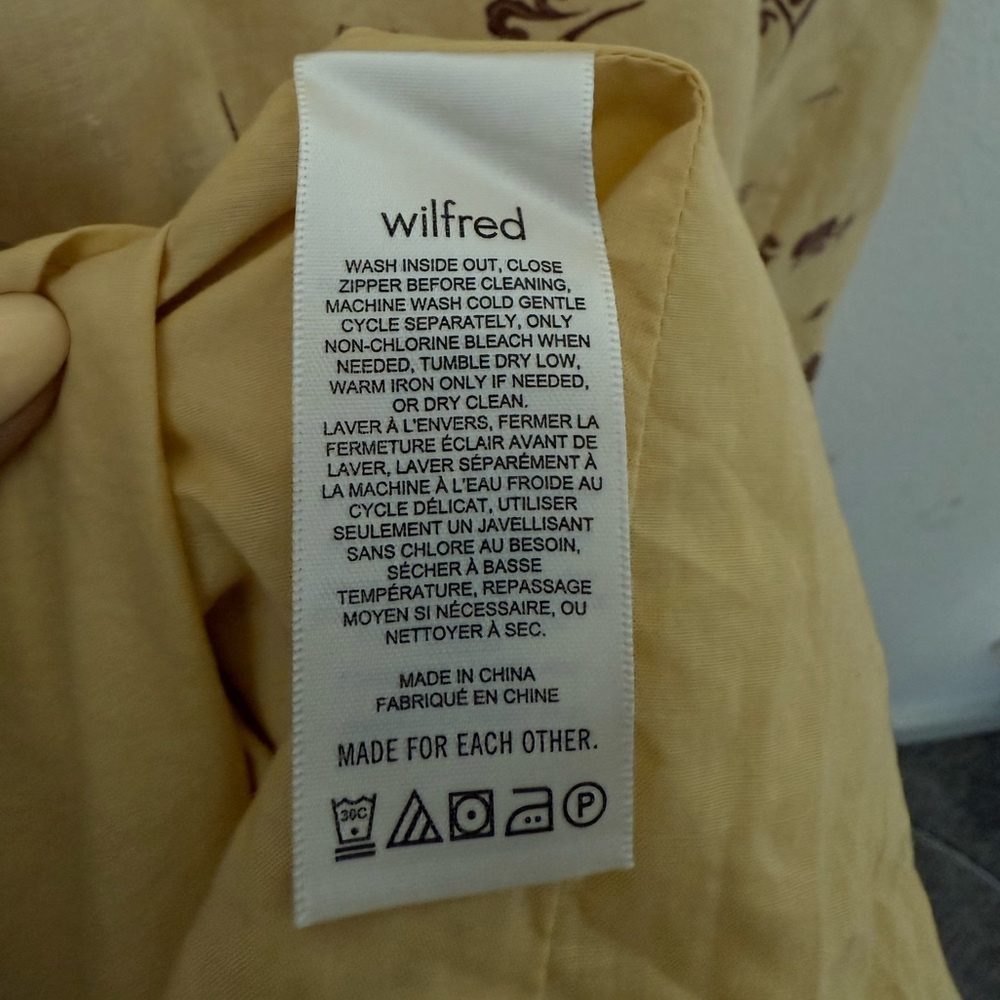 Aritzia Wilfred Rowena Linen Floral Dress - Picture 11 of 11